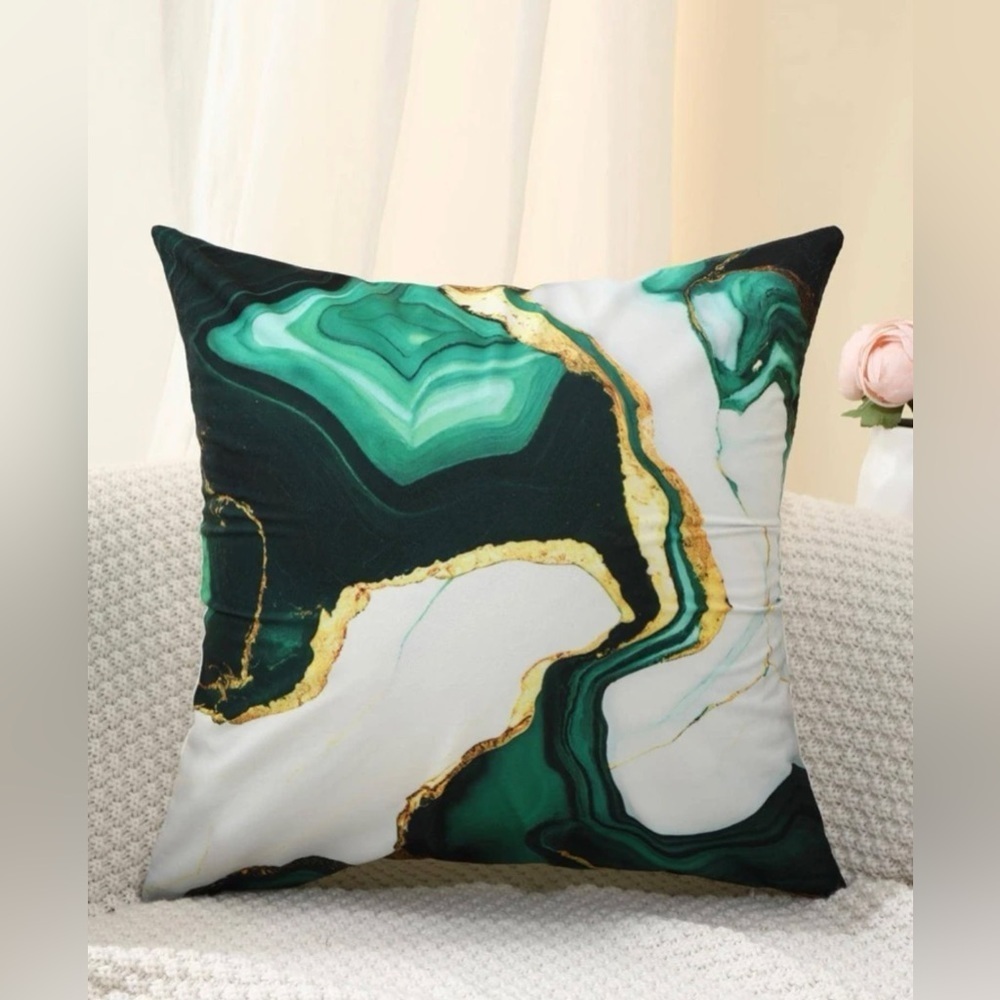 NEW MARBLE CUSHION COVER